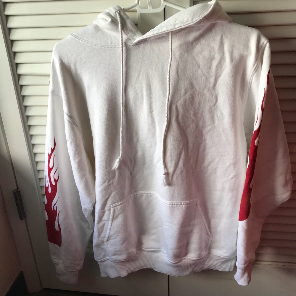 Brandy Melville Flame Hoodie